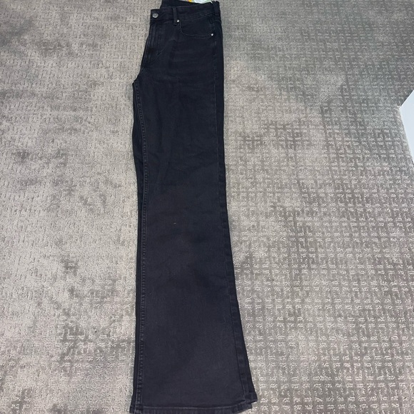 Black high waisted boot cut jeans - Picture 2 of 3
